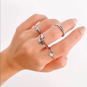 Sideways Arrow Ring
